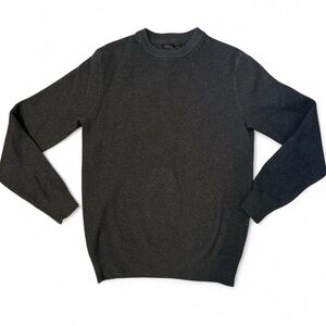 Lachlan British Inspired Men's Charcoal Grey Sweater Size S Crewneck